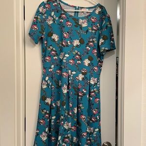 Blue XL Lularoe Amelia